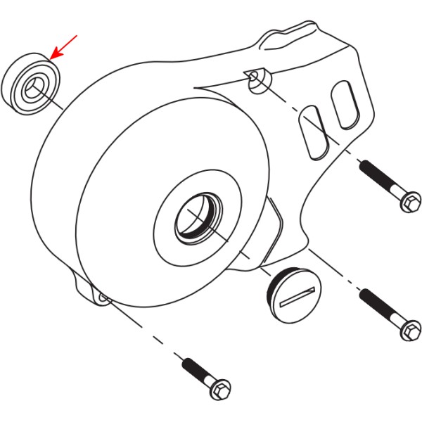 ボールベアリング 6200LLB