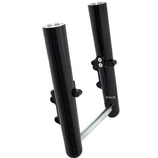 フロントフォーク 00年-07年 FLH/FLT ダブルディスク スムース 黒