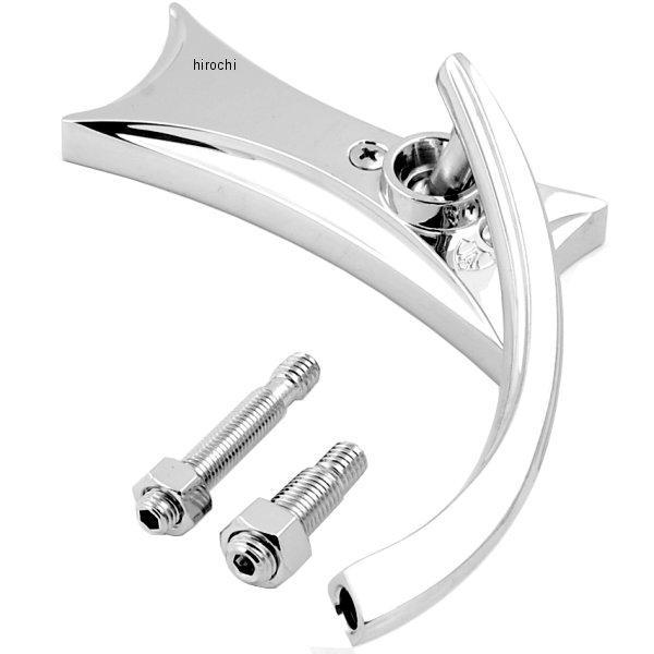 ミラー 4ポイント マイクロ クローム 右