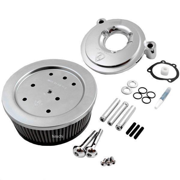 エアクリーナー ステージII ビックサッカー 合成繊維・フィルター クローム 00年以降Twin Cam