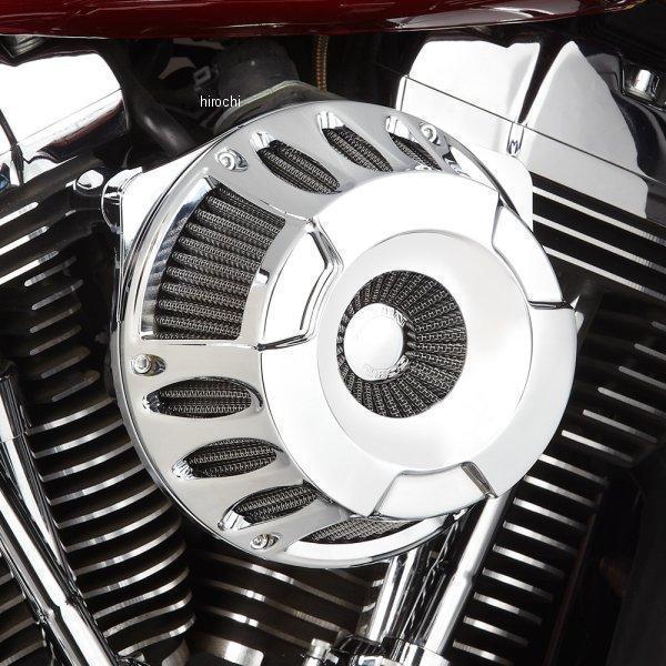 エアクリーナー インバータ 00年-17年 Twin Cam ディープカット クローム