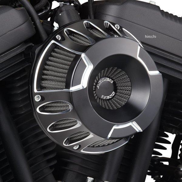 エアクリーナー インバータ 00年-17年 Twin Cam ディープカット 黒