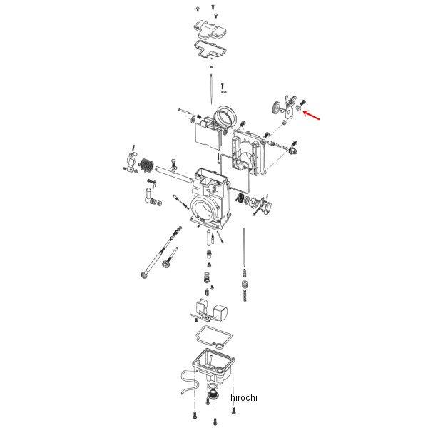 補修 ミクニHSR用 プレート ロック タブ