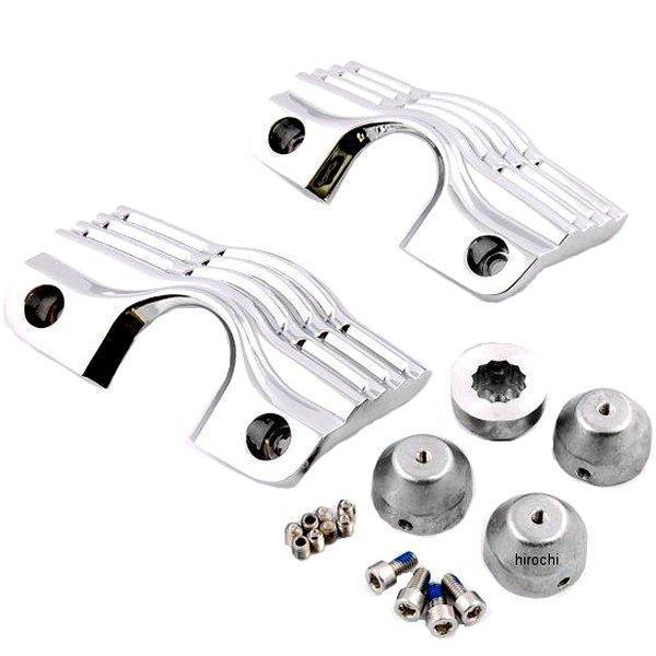 スパークプラグ ヘッドボルトカバー スロット 99年-16年 FLH クローム