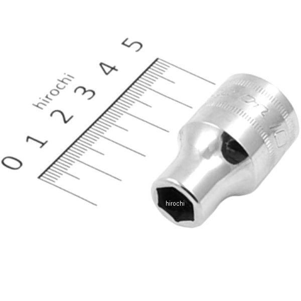フランクドライブ 1/2インチ シャロー ソケット 6角 10mm