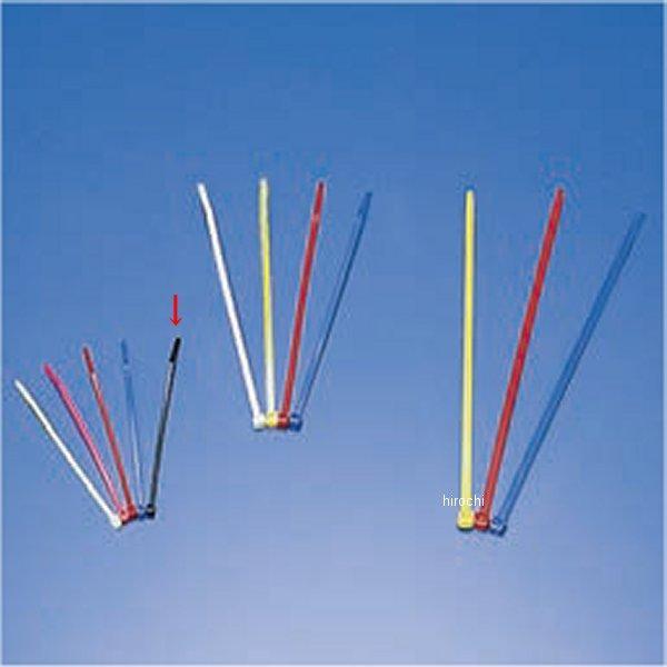 カラータイラップ 100mm 幅2.5mm ブラック 10本セット