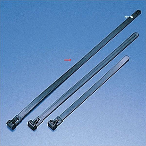 リリースタイラップ 250mm 幅7.5mm ブラック 5本セット