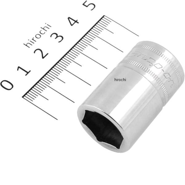 フランクドライブ 1/2インチ シャロー ソケット 6角 17mm