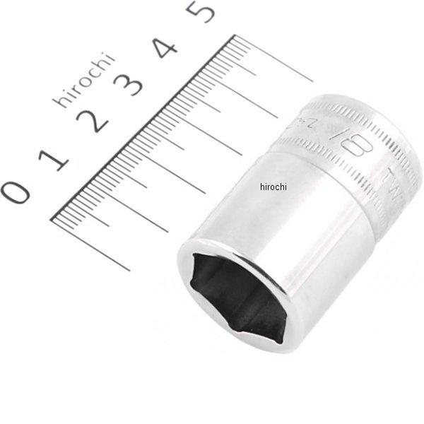 フランクドライブ 1/2インチ シャロー ソケット 6角 18mm