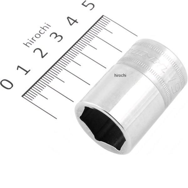 フランクドライブ 1/2インチ シャロー ソケット 6角 19mm