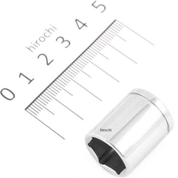 ブルーポイント 1/4インチ シャロー ソケット 6角 9/16インチ 長さ1インチ