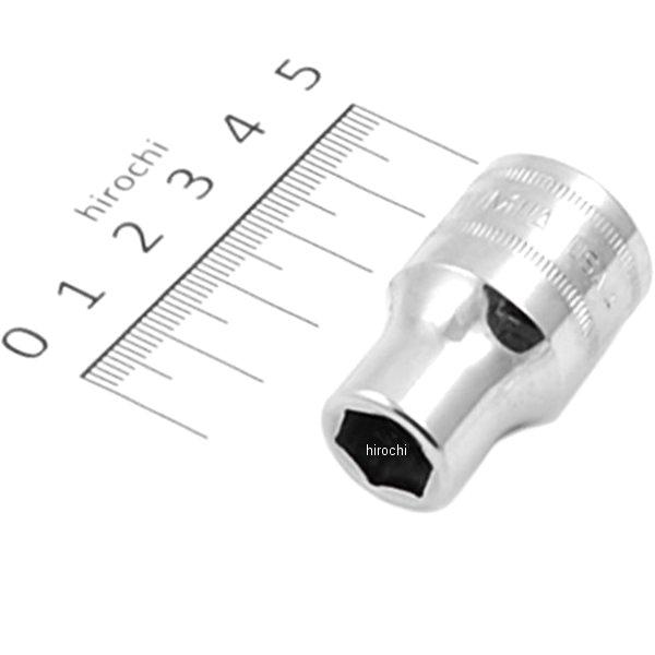 フランクドライブ 1/2インチ シャロー ソケット 6角 11mm