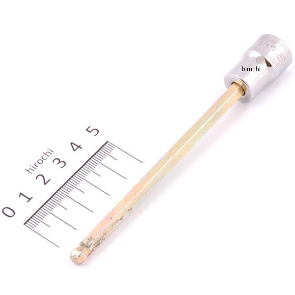 3/8インチ ソケット ヘキサ ボール ロング ミリサイズ 6mm