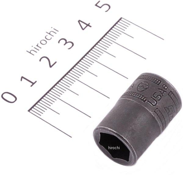 フランクドライブ 3/8インチ インパクト シャロー ソケット 6角 11mm