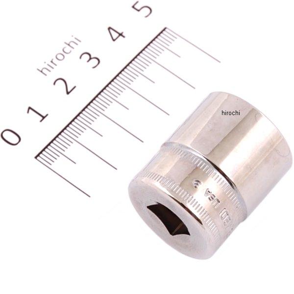 3/8インチ ソケット シャロー 6角 ミリサイズ 20mm