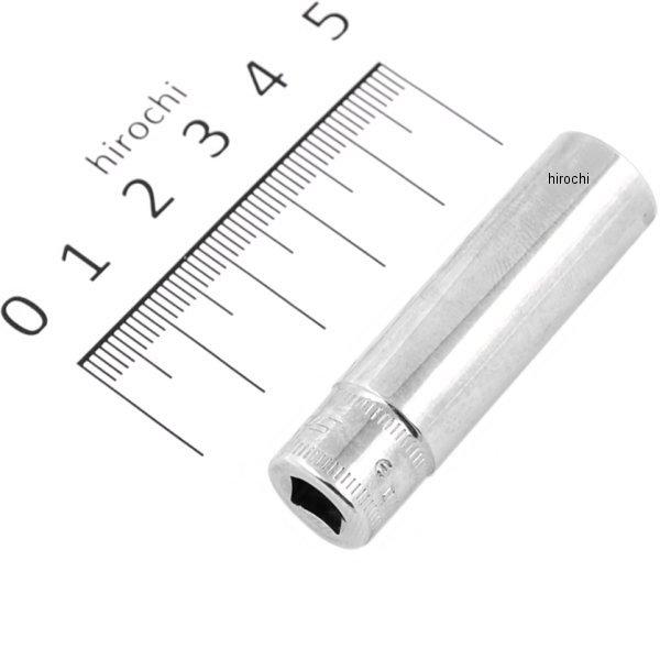 3/8インチ ソケット セミディープ 6角 ミリサイズ 14mm