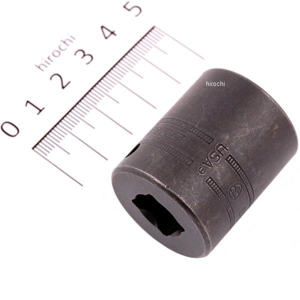 フランクドライブ 1/2インチ インパクト シャロー ソケット 12角 21mm