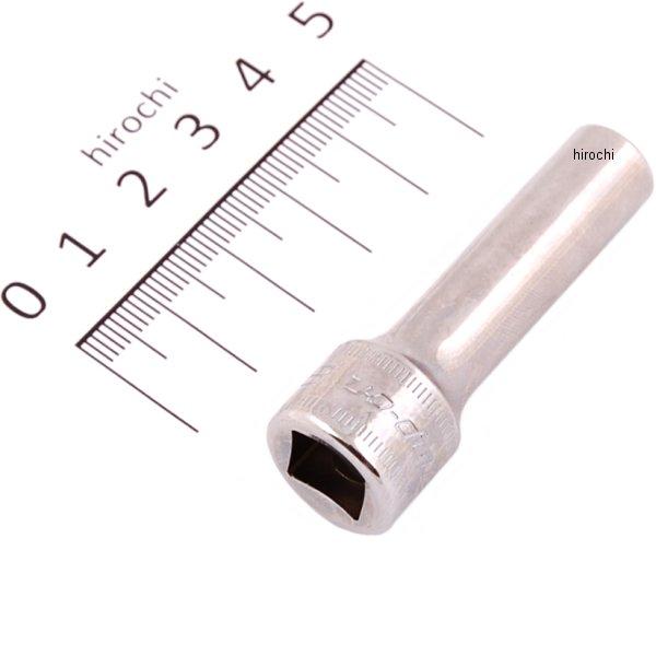 3/8インチ ソケット ディープ 12角 ミリサイズ 8mm