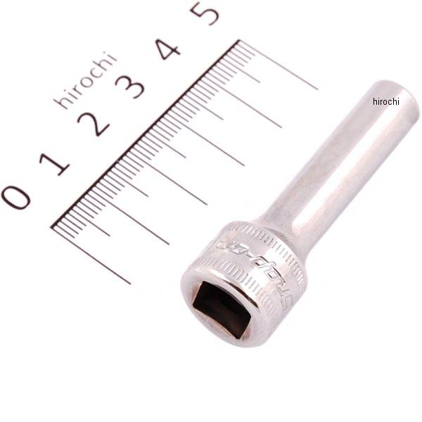 3/8インチ ソケット ディープ 6角 ミリサイズ 6mm