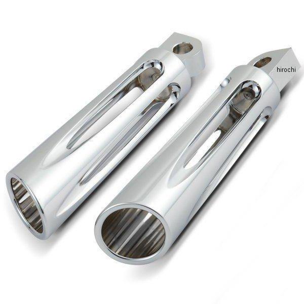 フットペグ ディープカット クローム