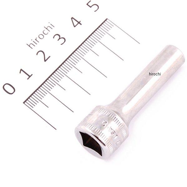 3/8インチ ソケット ディープ 12角 ミリサイズ 7mm