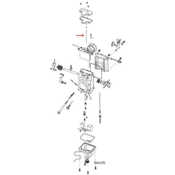 補修 ミクニHSR用 ジェットニードル HSR48 スタンダード