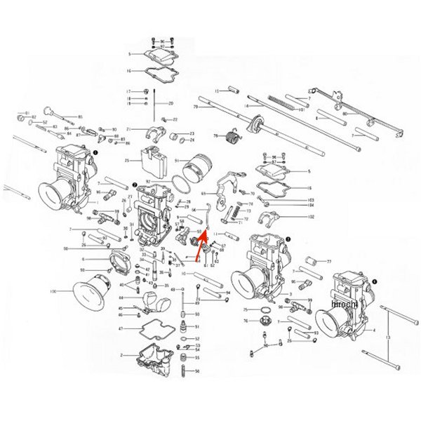 ミクニ ロッドレバーリンク スモール