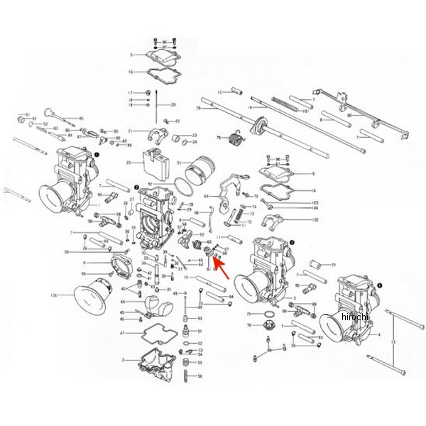 ミクニ レバーアッシー アクセラレータ