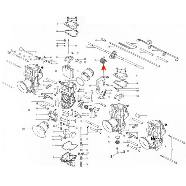 ミクニ スプリングスロットルリターン