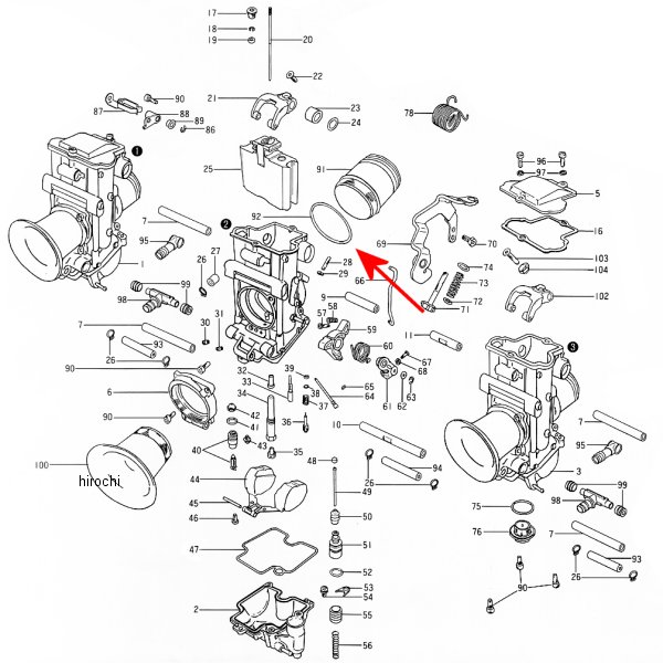 ミクニ Oリングスピゴット スモール