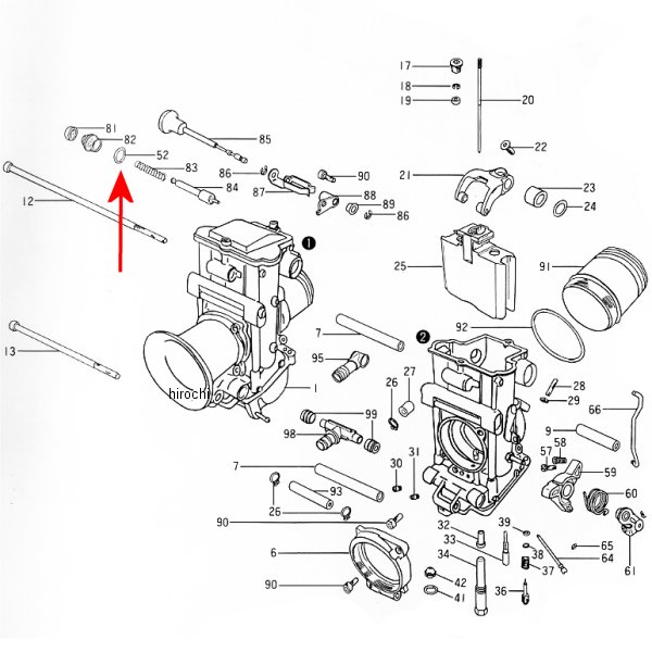 ミクニ ガイドホルダースタータ