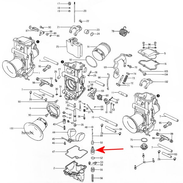 ミクニ ガイドホルダーアクセレータロット