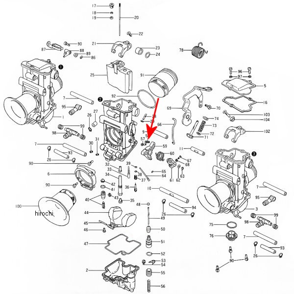 ミクニ スプリングアクセレータアジャスト