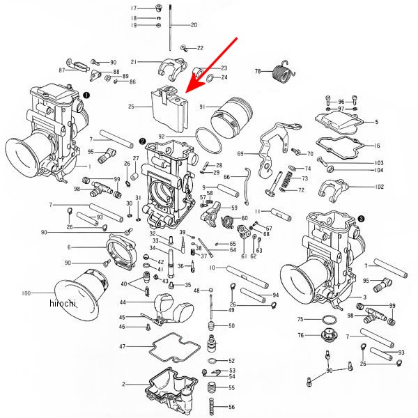 ミクニ スロットルバルブ