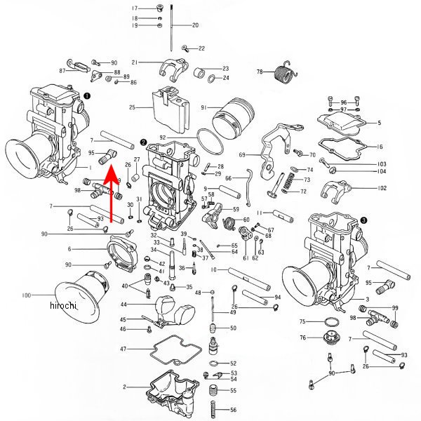 ミクニ ホースエアベント スモール