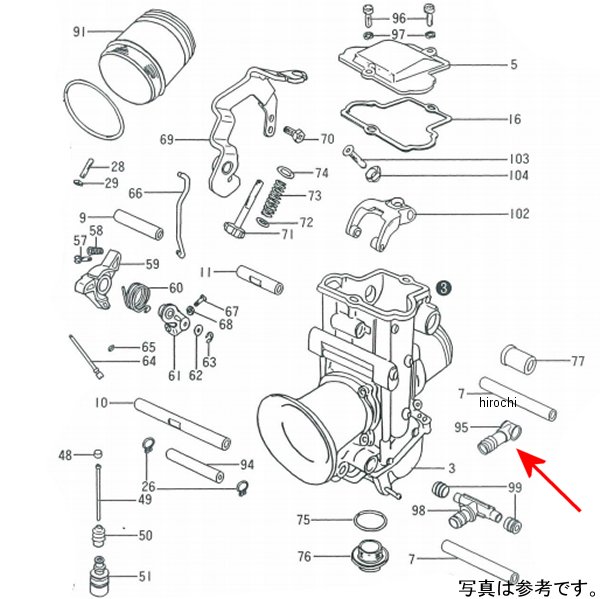 ミクニ ホースエアベント ビッグ