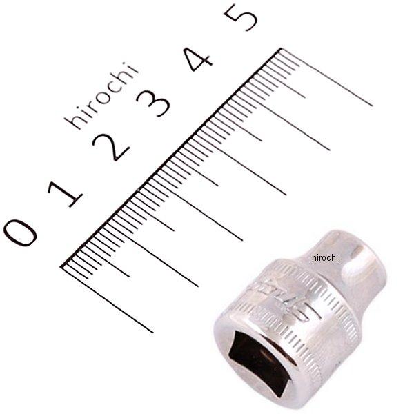 3/8インチ ソケット シャロー 12角 ミリサイズ 8mm