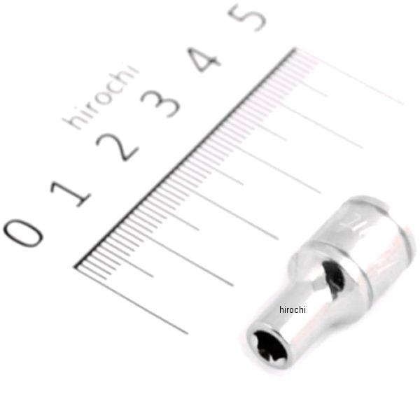 ブルーポイント 1/4インチ シャロー ソケット 6角 4.5mm 長さ24.8mm