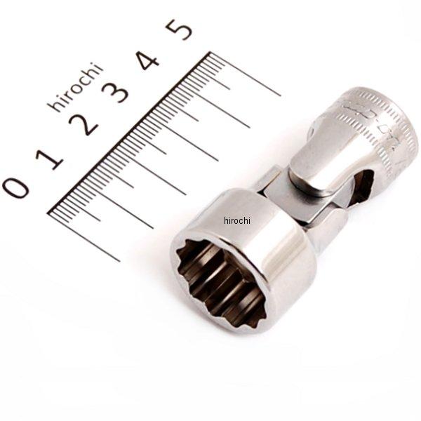 フランクドライブ 3/8インチ ユニバーサル シャロー ソケット 12角 ミリサイズ 18mm