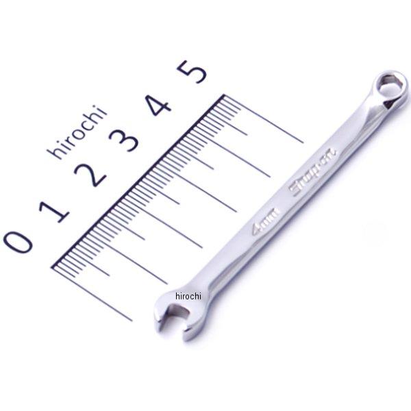 フランクドライブ コンビネーション ミゼット レンチ 6角 4mm