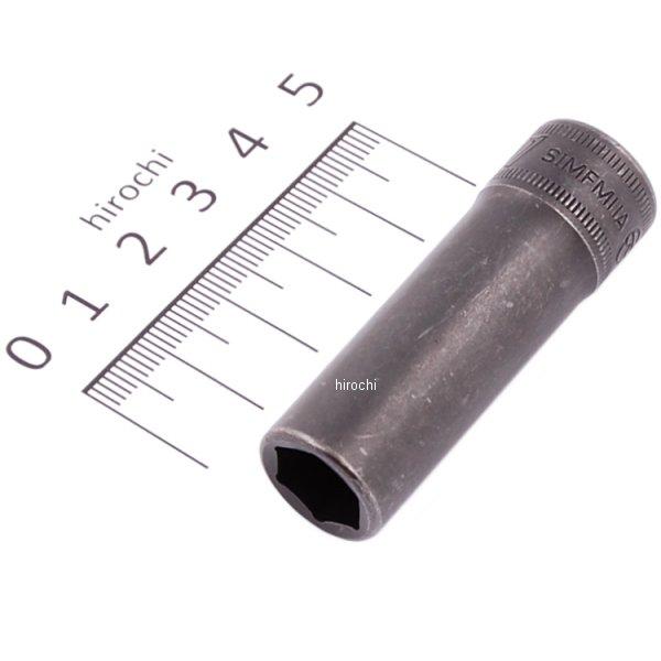 フランクドライブ 3/8インチ ディープ インパクト ソケット 6角 11mm