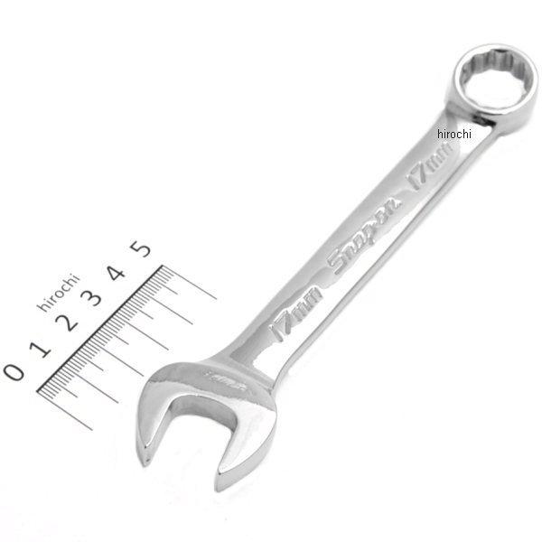 フランクドライブ コンビネーション ショート ハンドル レンチ 12角 17mm