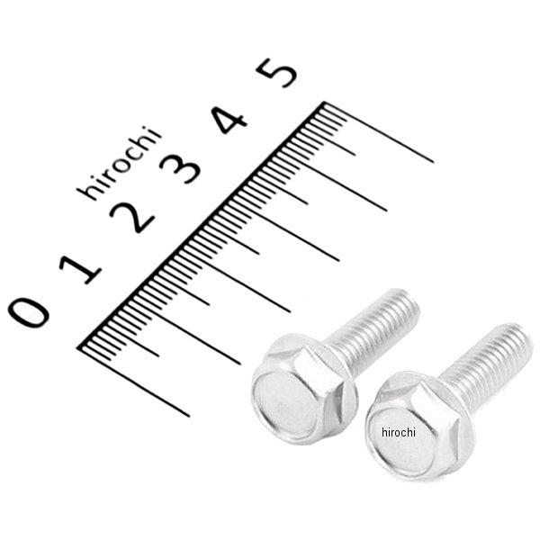 フランジ六角ボルトセット 汎用 M6x20mm ステンレス 2本入り