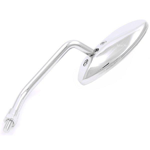 オーバルミニミラー M8mm 正ネジ左ミラー ネジピッチ 1.25mm 汎用