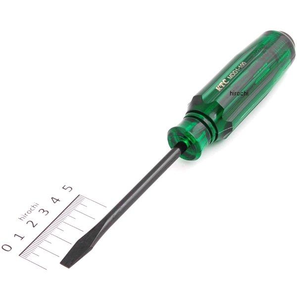 樹脂柄ドライバ マイナス貫通タイプ 6mm幅