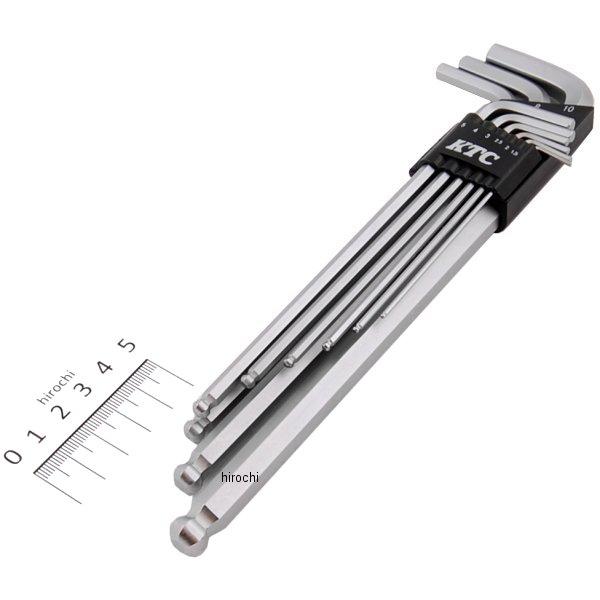 ボールポイントL形ロング6角棒レンチセット(9本組) ミリ