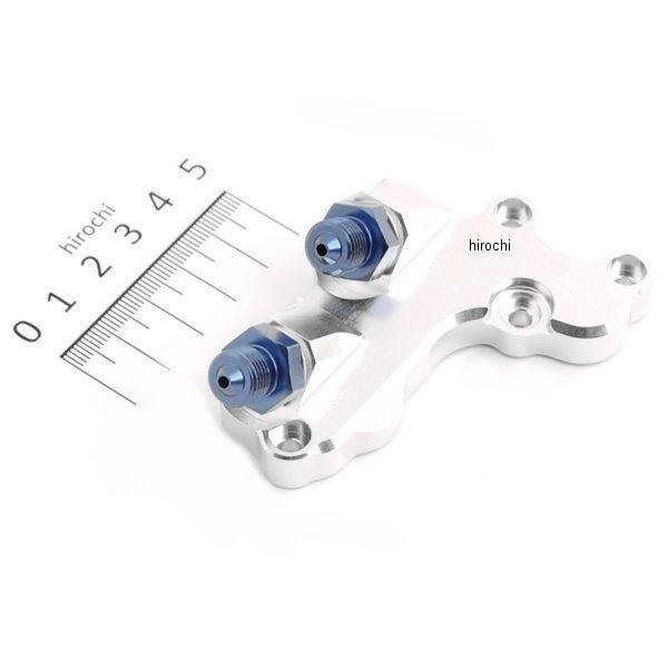 スーパーヘッド4V＋R用 オイルクーラーユニット スリムラインホース アルミ削り出しユニット モンキー ゴリラ