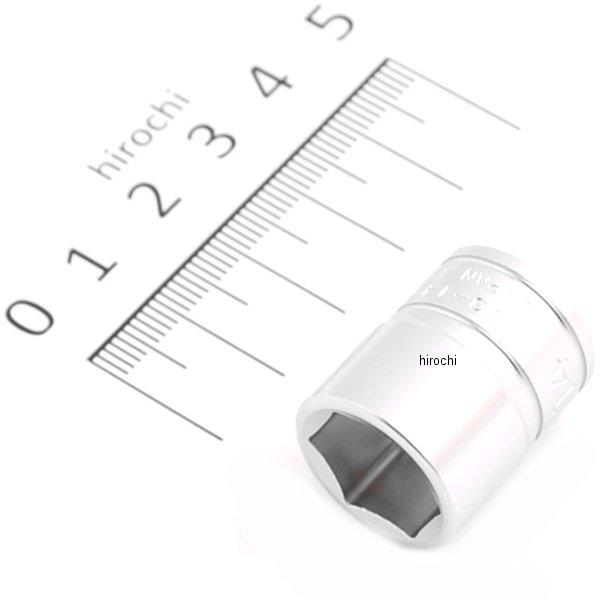 9.5sq ソケット (6角) 14mm