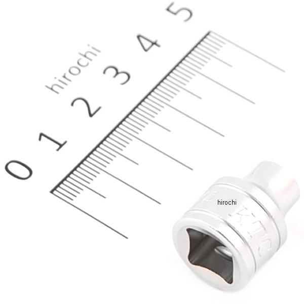 9.5sq ソケット(6角) 1/4インチ