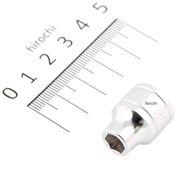 9.5sq ソケット(6角) 9/32インチ